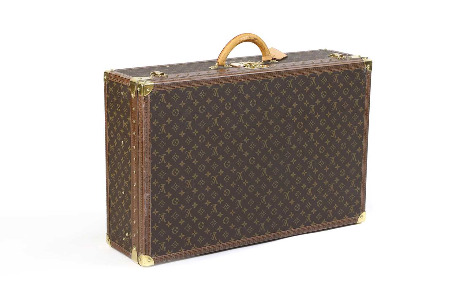 A Louis Vuitton monogrammed canvas 'Alzer 75' suitcase, - Image 2 of 33