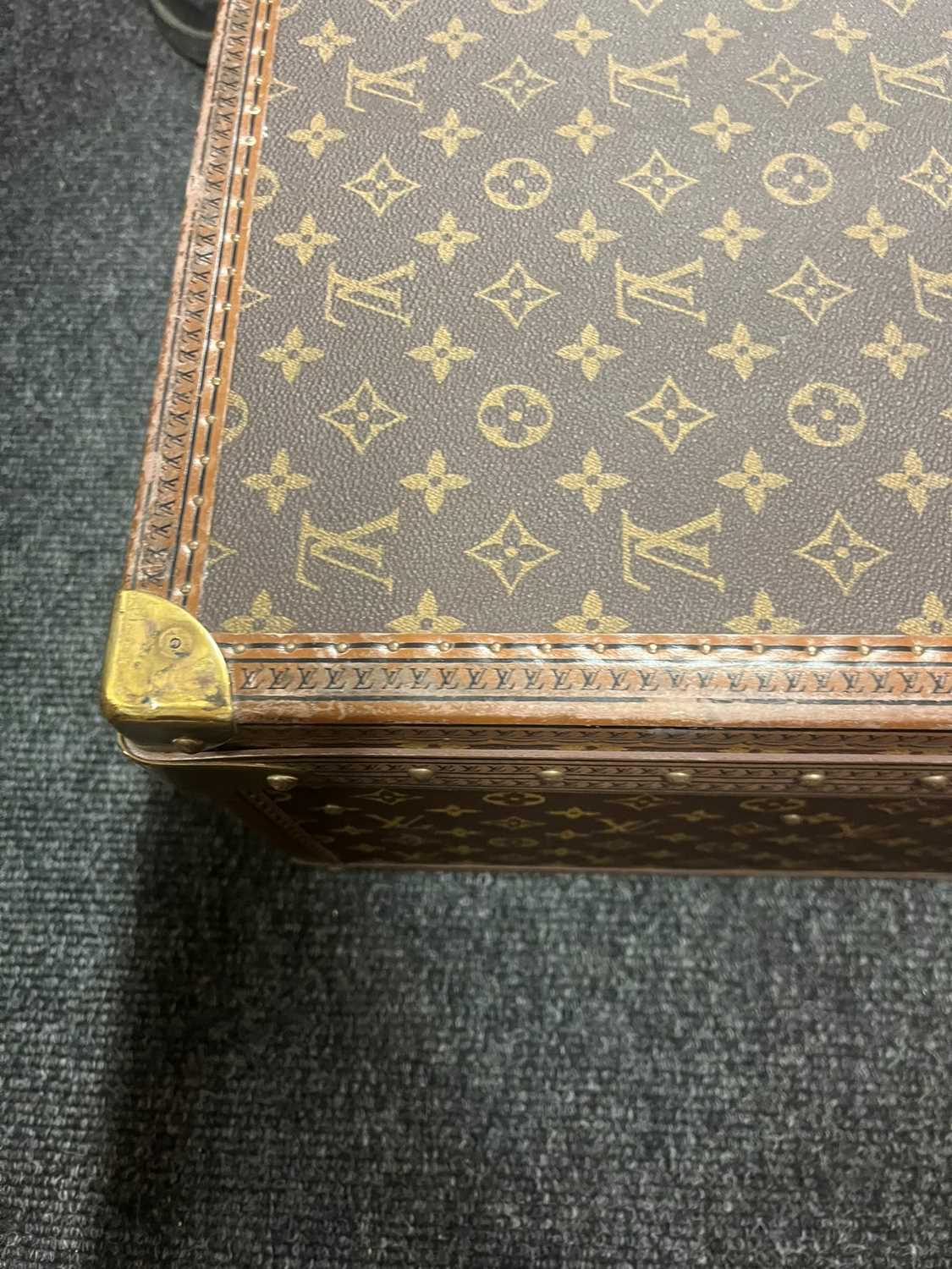 A Louis Vuitton monogrammed canvas English 'Alzer' suitcase, - Image 15 of 29