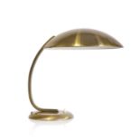 An Art Deco 'Gleibo' brass desk lamp,