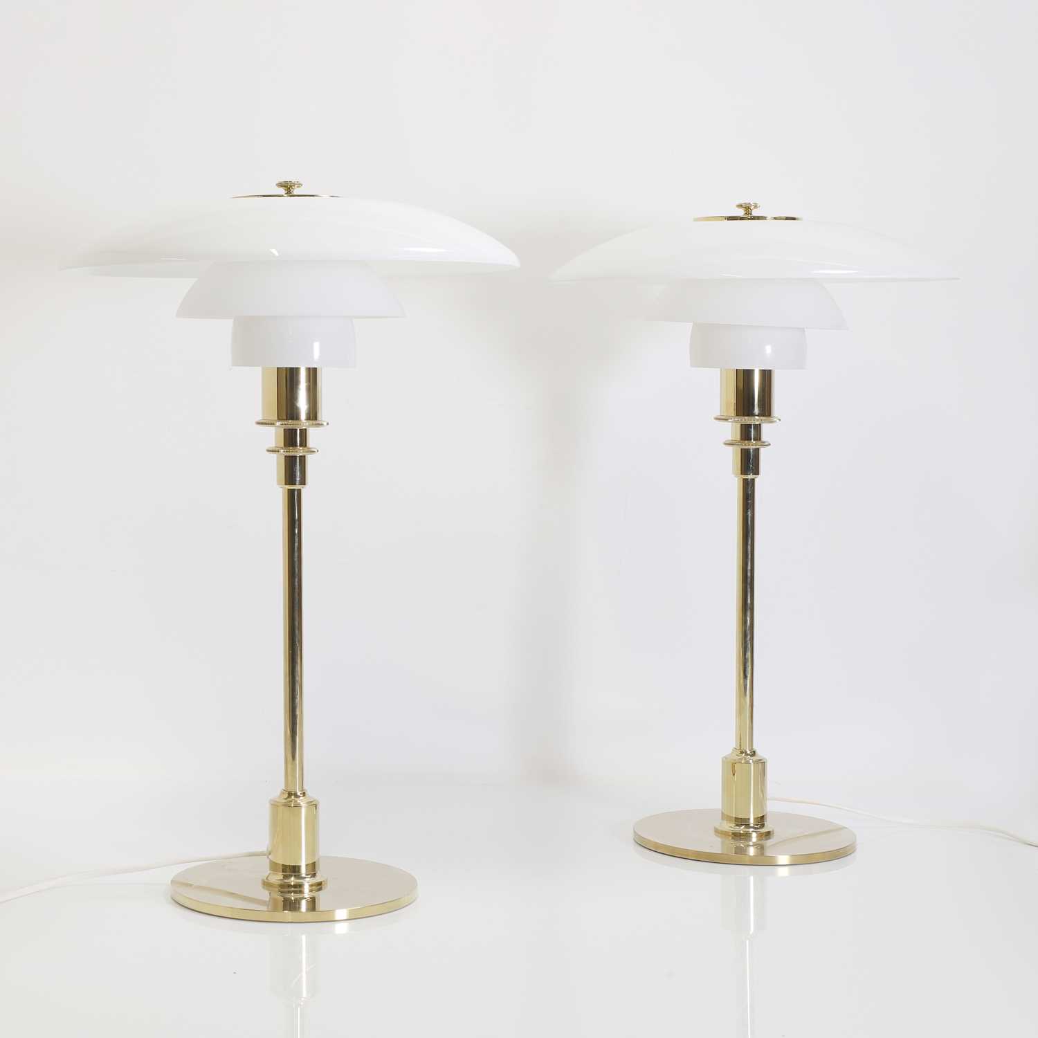 A pair of Danish 'PH 3/2' table lamps, - Image 2 of 5