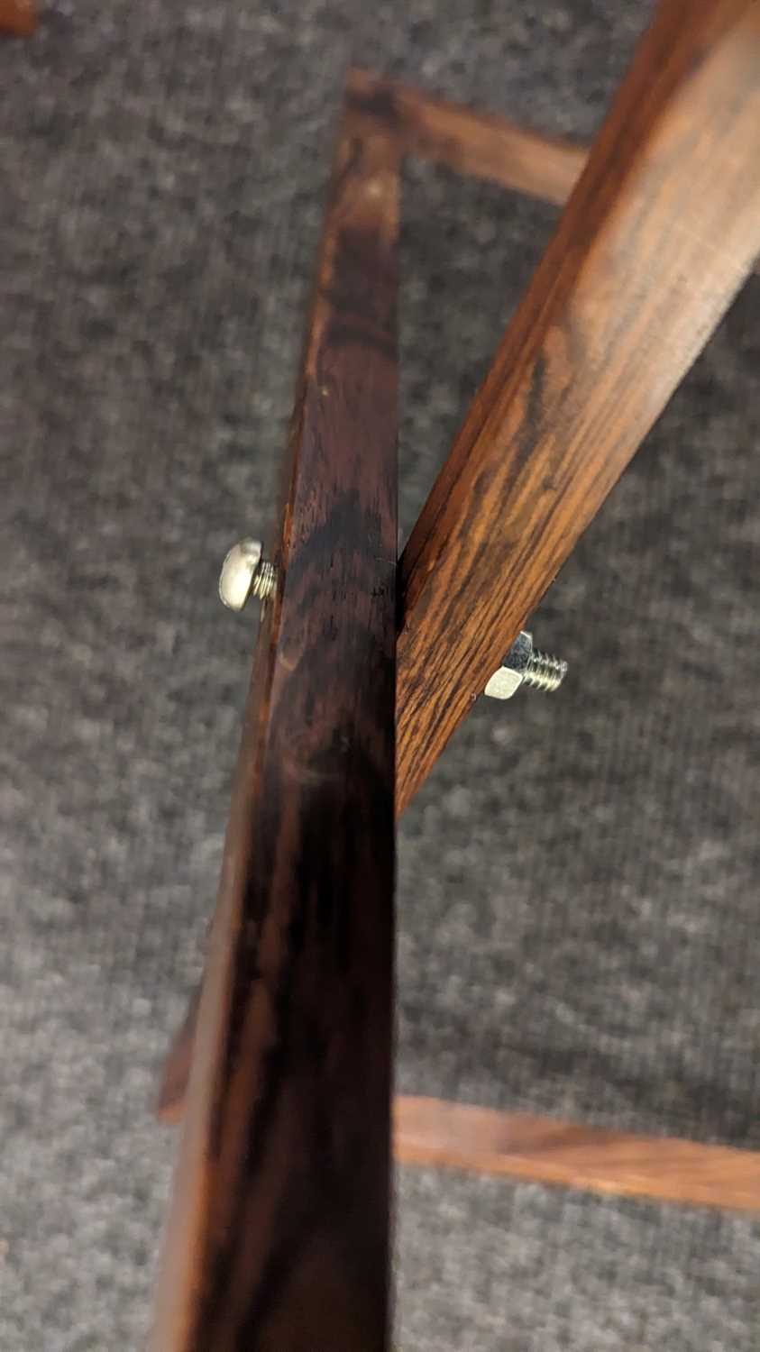 A Danish rosewood nest of tables, - Image 10 of 13