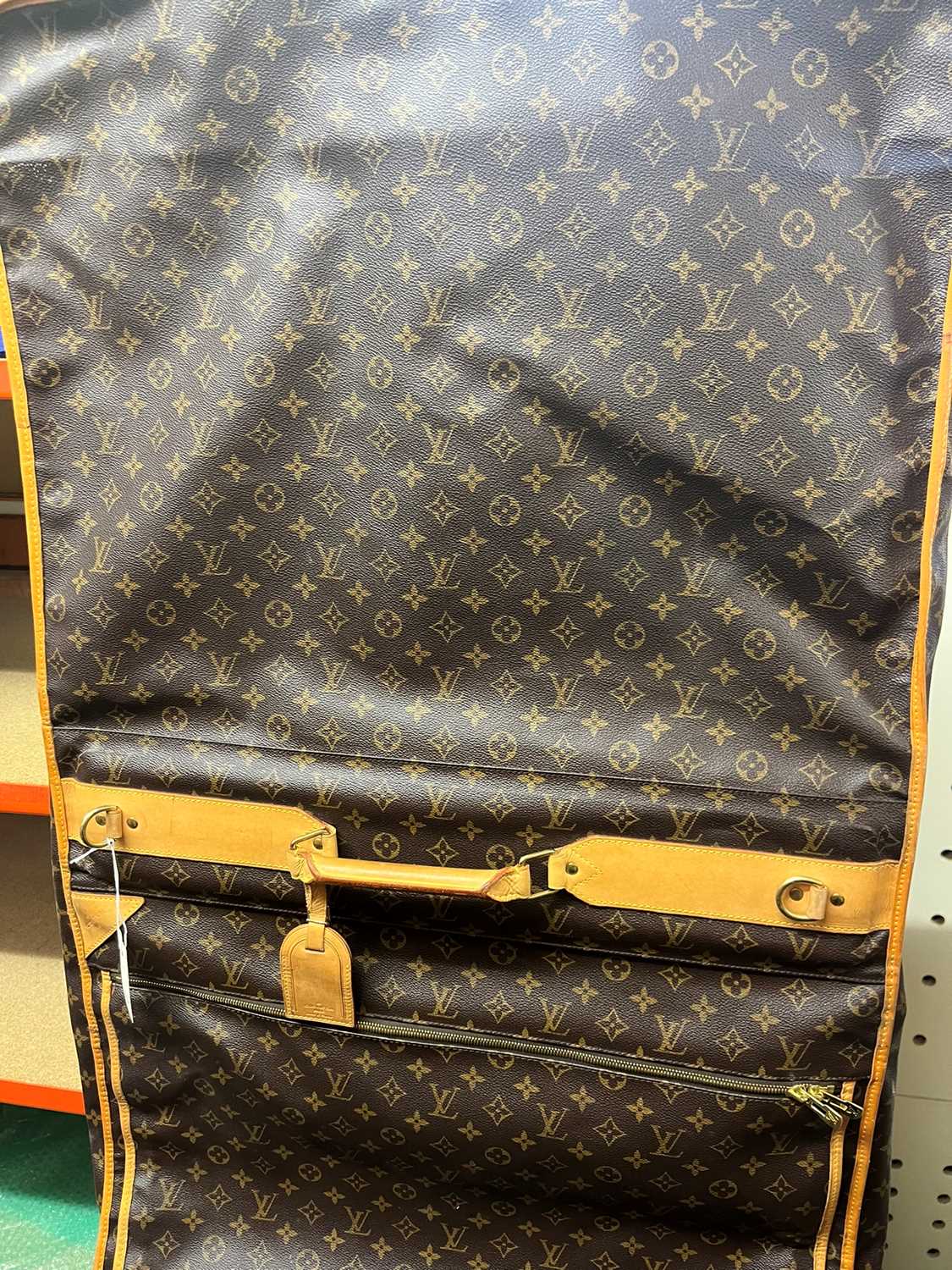 A Louis Vuitton monogrammed canvas suit bag, - Image 8 of 25