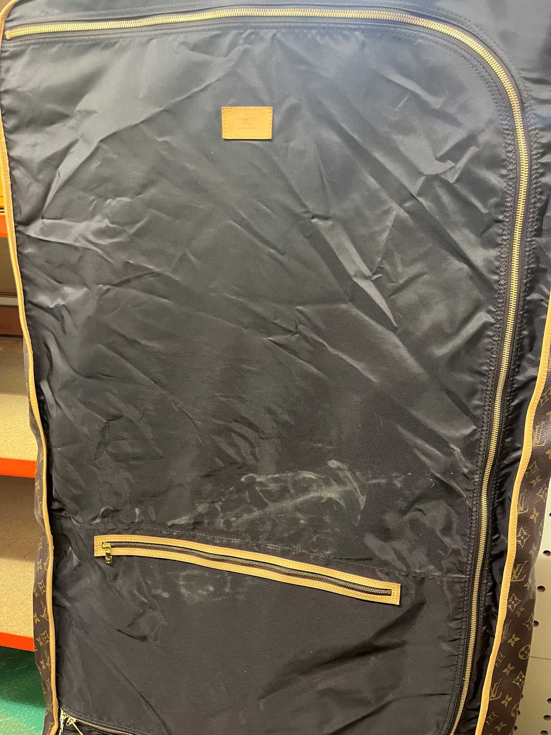 A Louis Vuitton monogrammed canvas suit bag, - Image 12 of 25