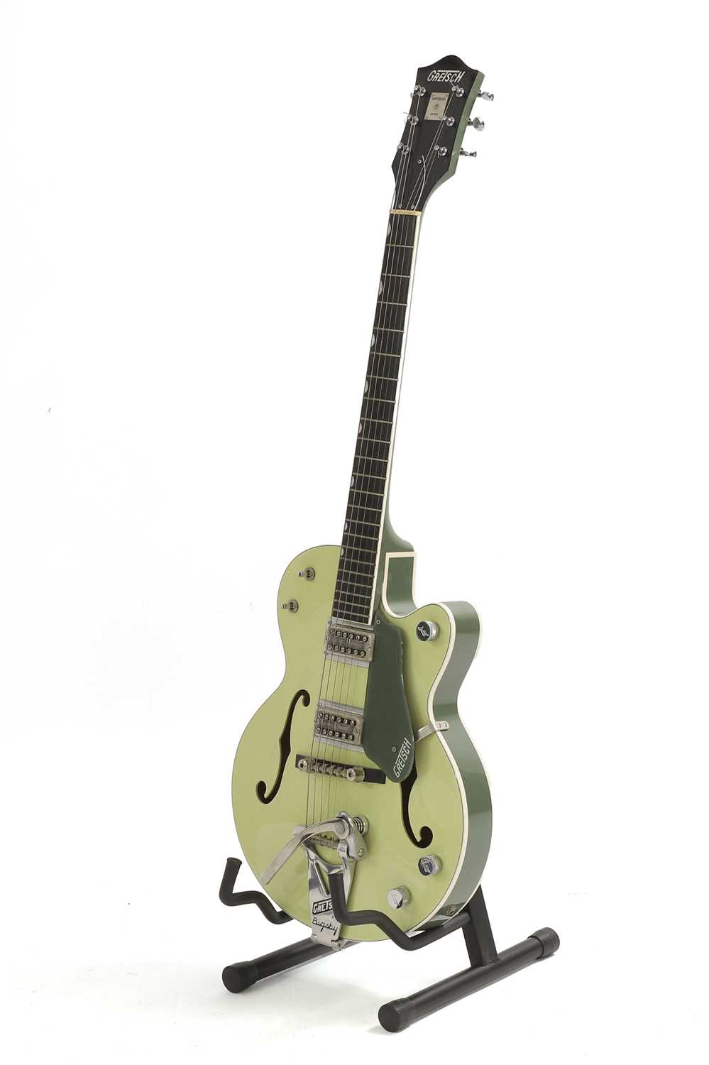 A Gretsch G6118T-60GE Vintage Select Edition '60 Anniversary hollow-bodied electric guitar, - Image 6 of 14