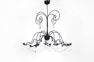 A French 'Diabolo 8' chandelier,