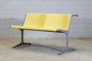 A German 'Model 1200' fibreglass and aluminium bench,