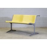 A German 'Model 1200' fibreglass and aluminium bench,