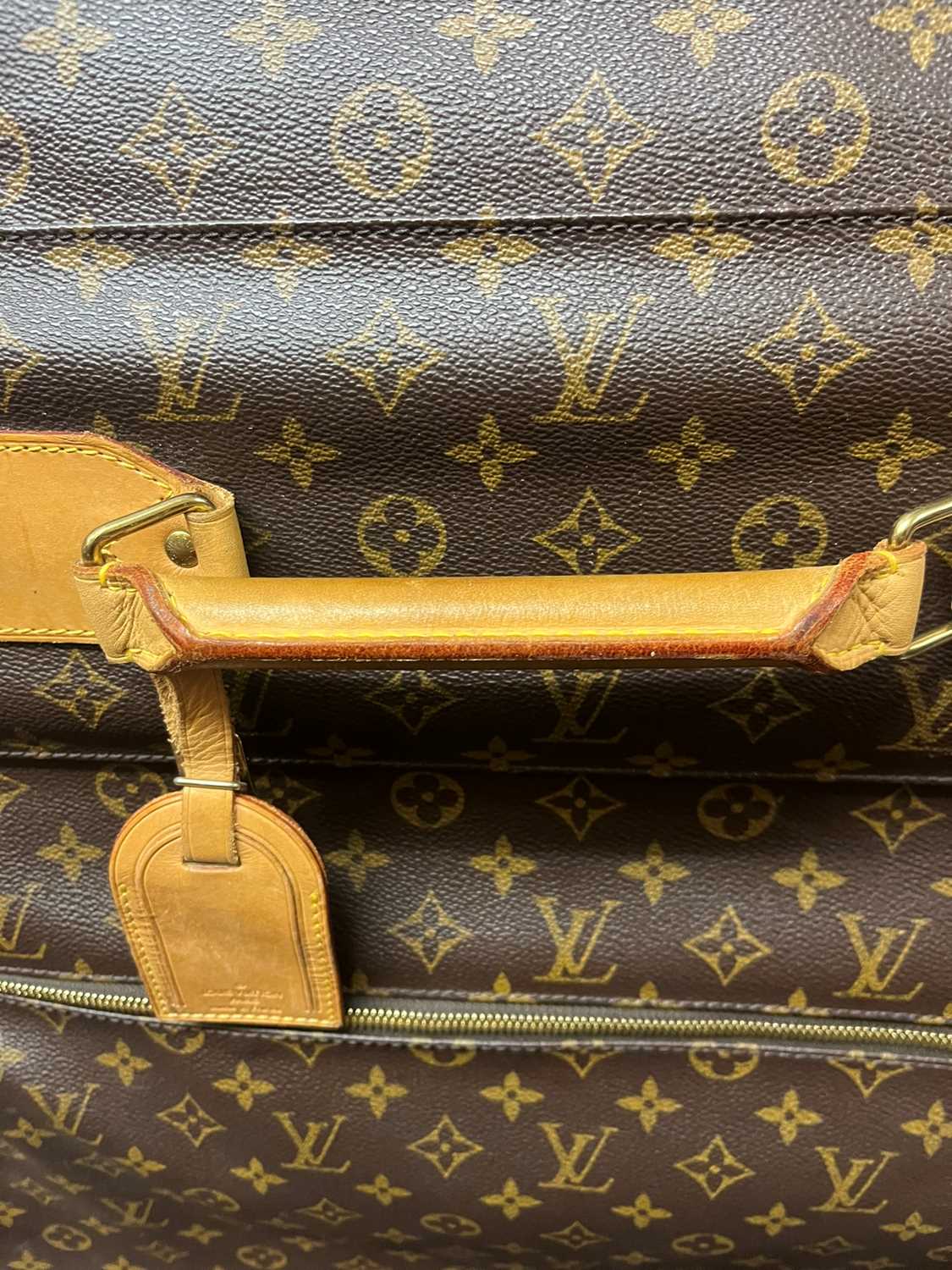 A Louis Vuitton monogrammed canvas suit bag, - Image 11 of 25