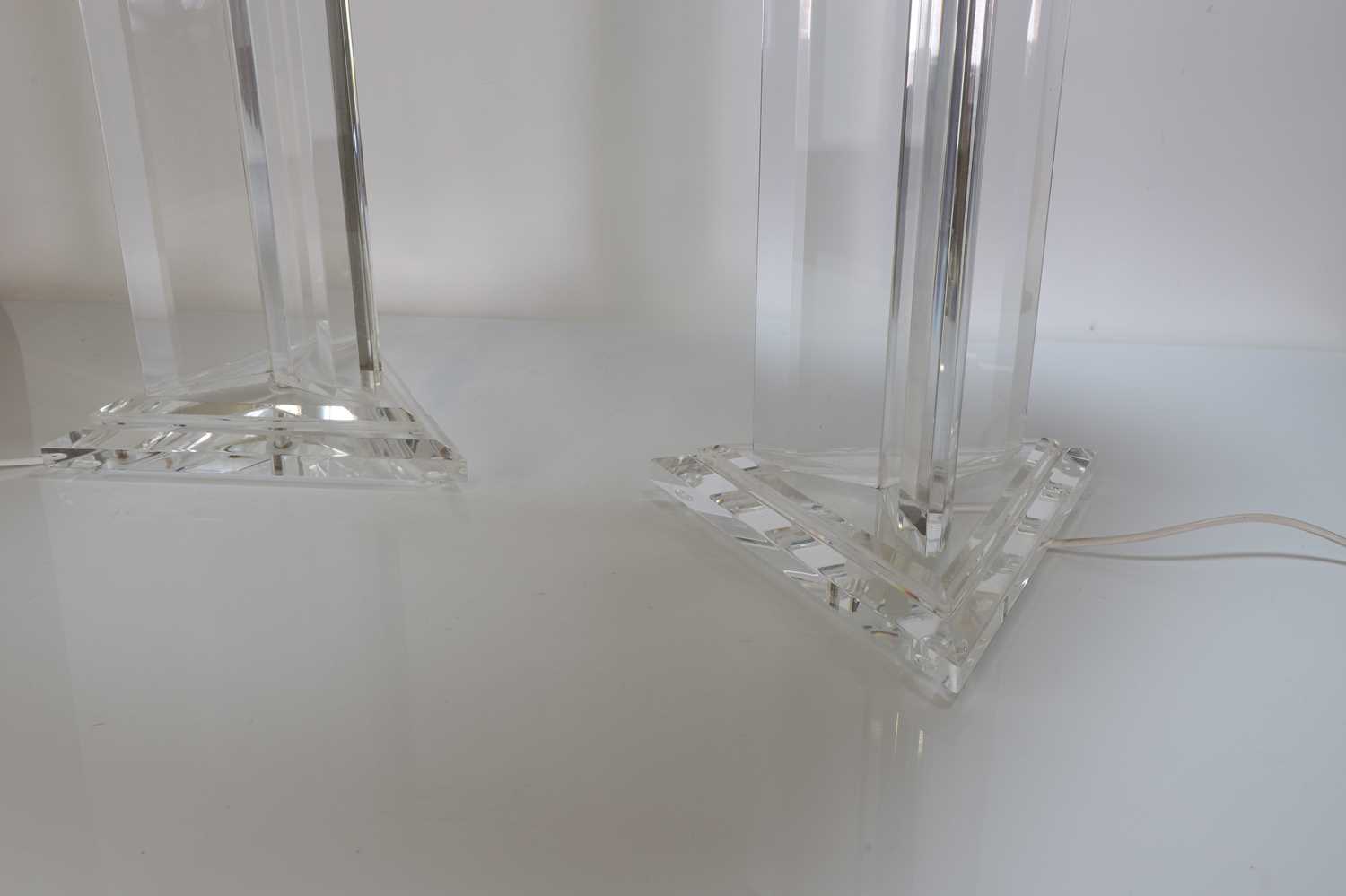 A pair of 'Trisymetric' table lamps, - Image 2 of 2