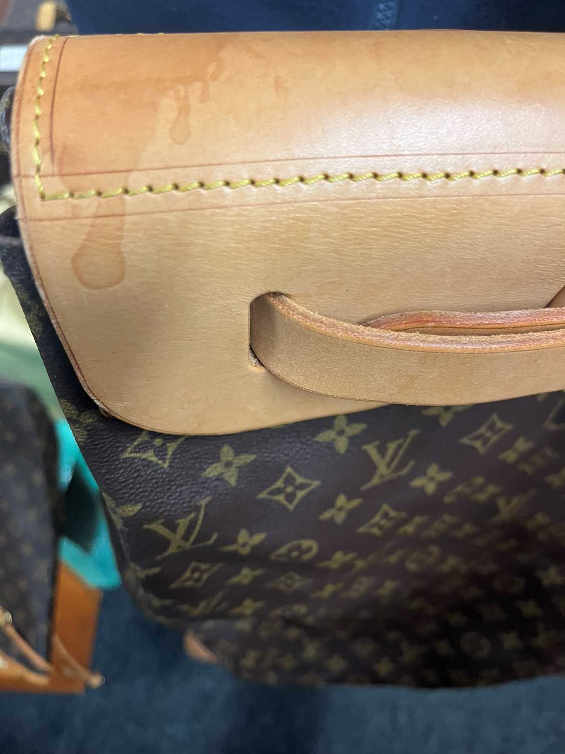 A Louis Vuitton monogrammed canvas large steamer bag, - Image 7 of 13