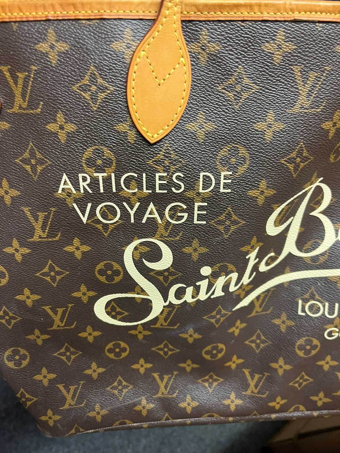 A Louis Vuitton monogrammed canvas Cabas Neverfull 'Saint Barth' tote bag, - Image 13 of 19