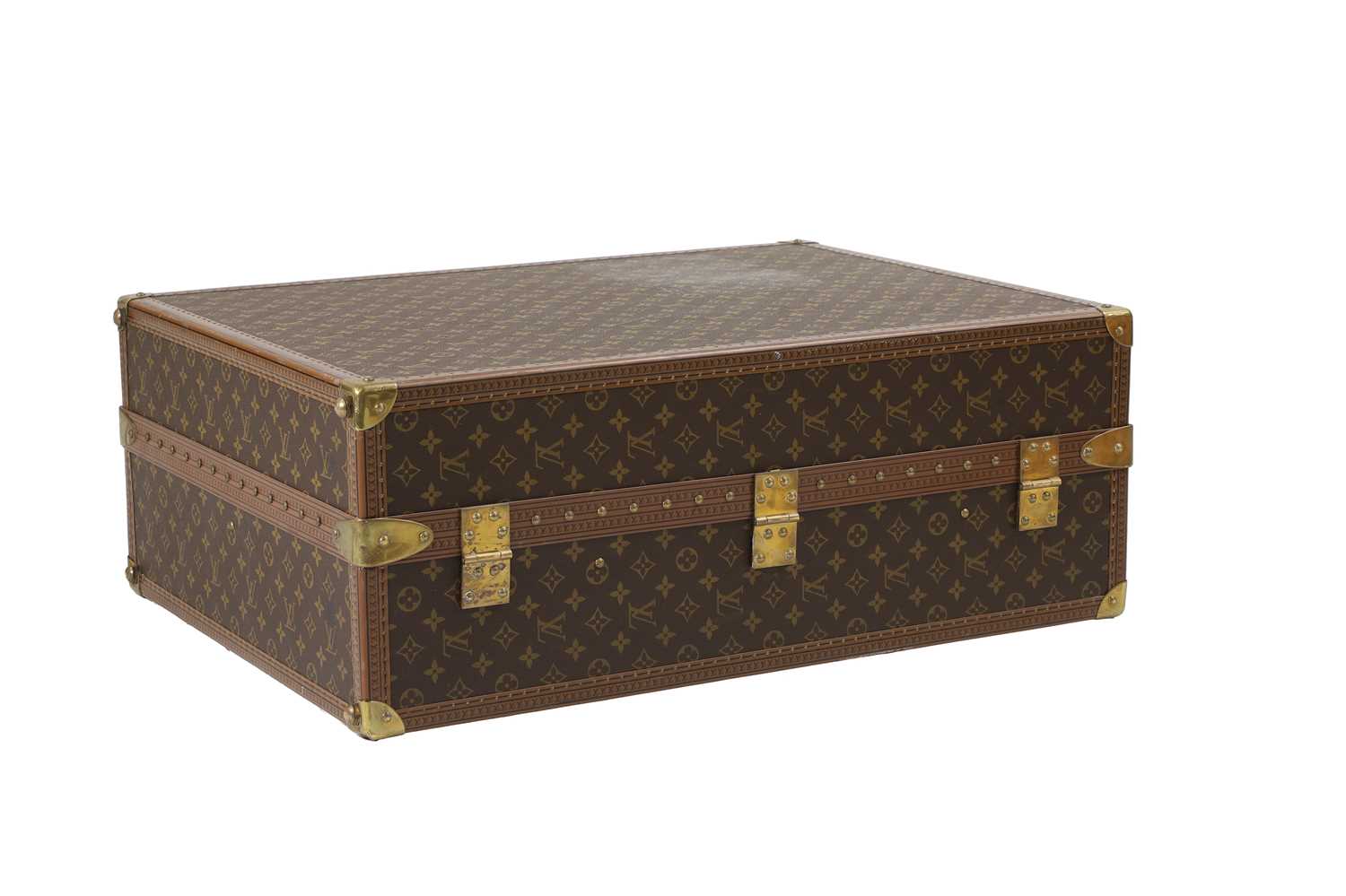 A Louis Vuitton monogrammed canvas valise à chaussures 'Géminé' shoe trunk, - Bild 9 aus 10