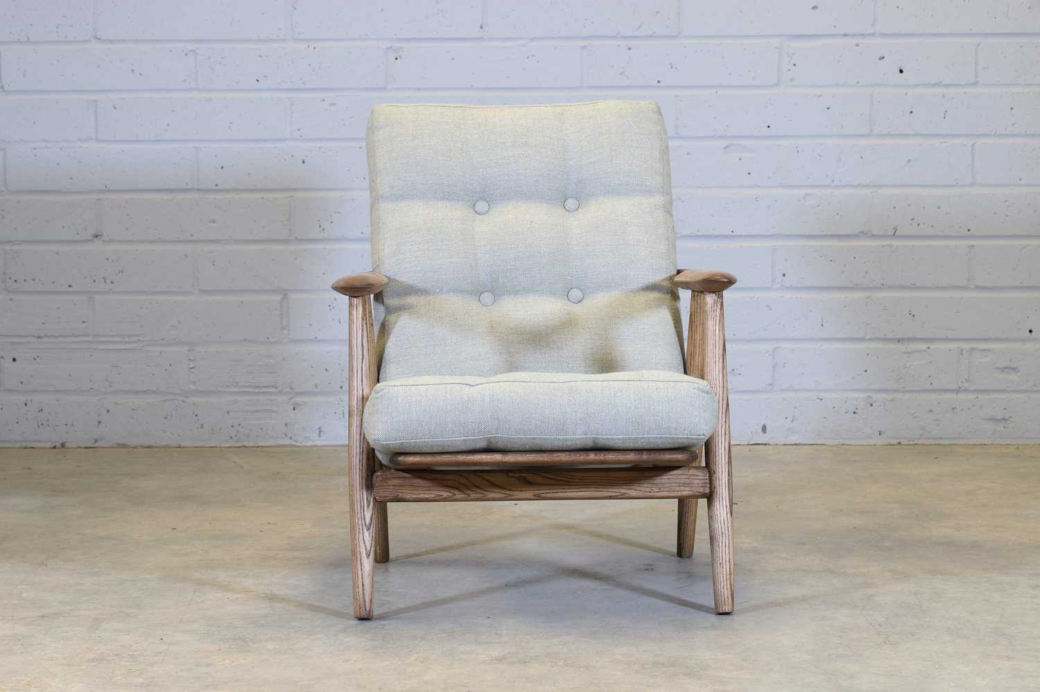 A Danish oak 'GE 240 Cigar' armchair, - Image 2 of 10