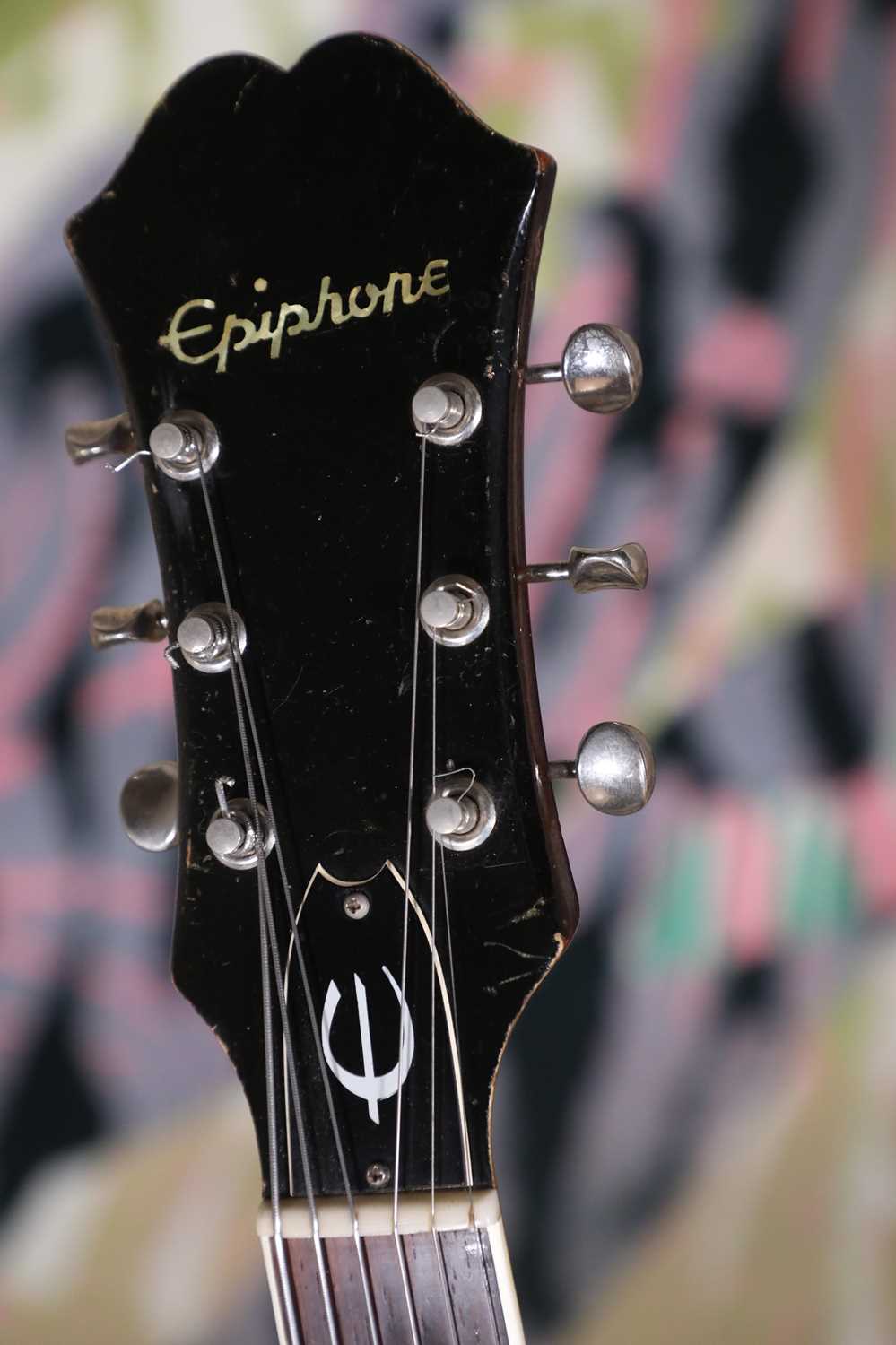 § A 1964 Epiphone Casino semi-acoustic electric guitar, - Image 6 of 12