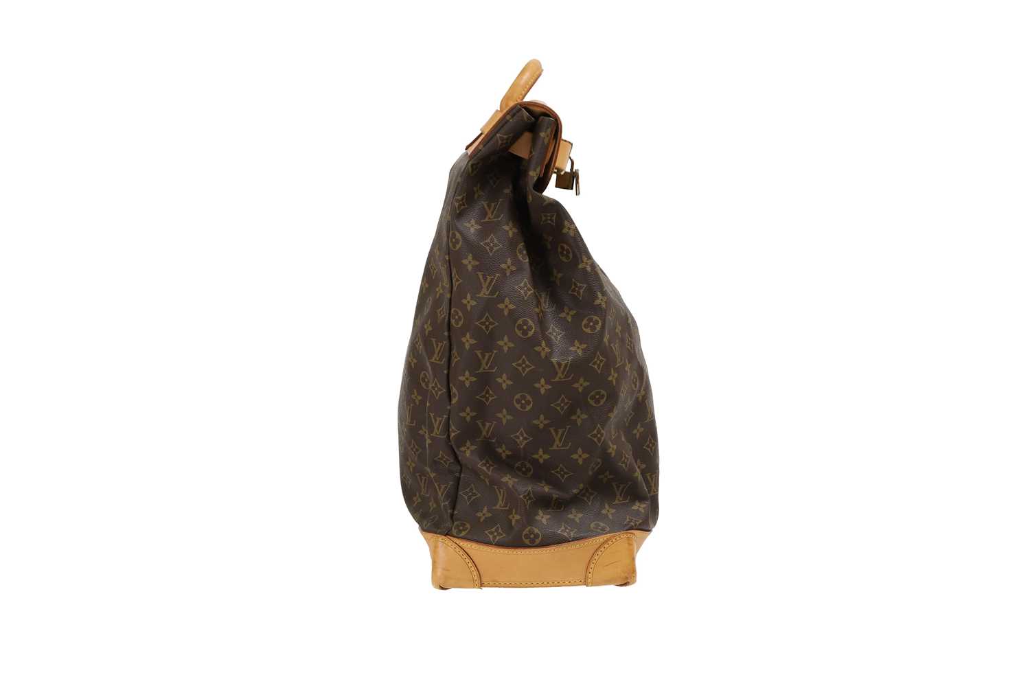 A Louis Vuitton monogrammed canvas large steamer bag, - Image 2 of 13