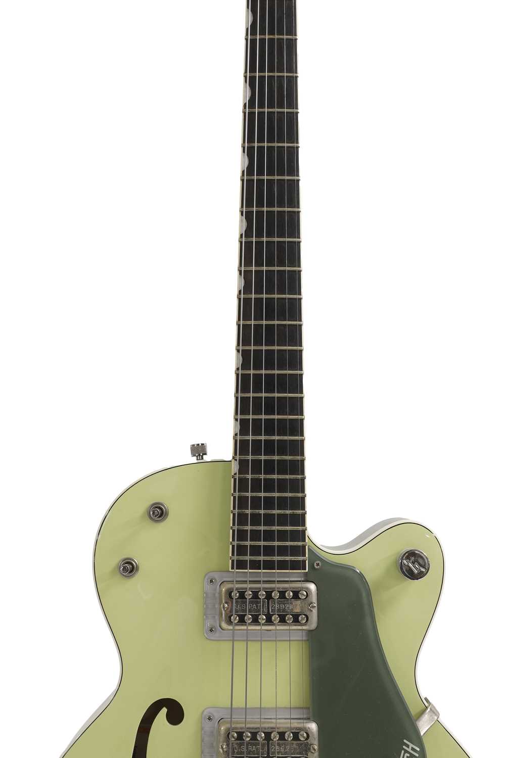 A Gretsch G6118T-60GE Vintage Select Edition '60 Anniversary hollow-bodied electric guitar, - Image 13 of 14