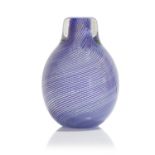 A 'Mezza Filigrana' glass vase,