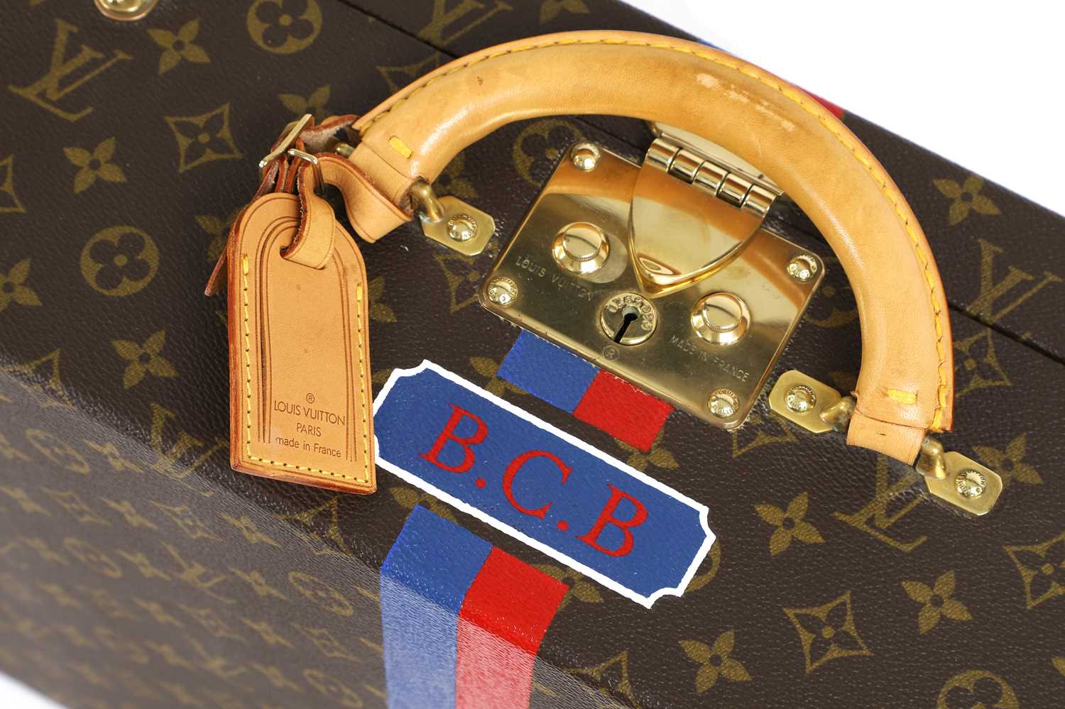 A Louis Vuitton monogrammed canvas 'Super President' special order briefcase, - Image 7 of 15