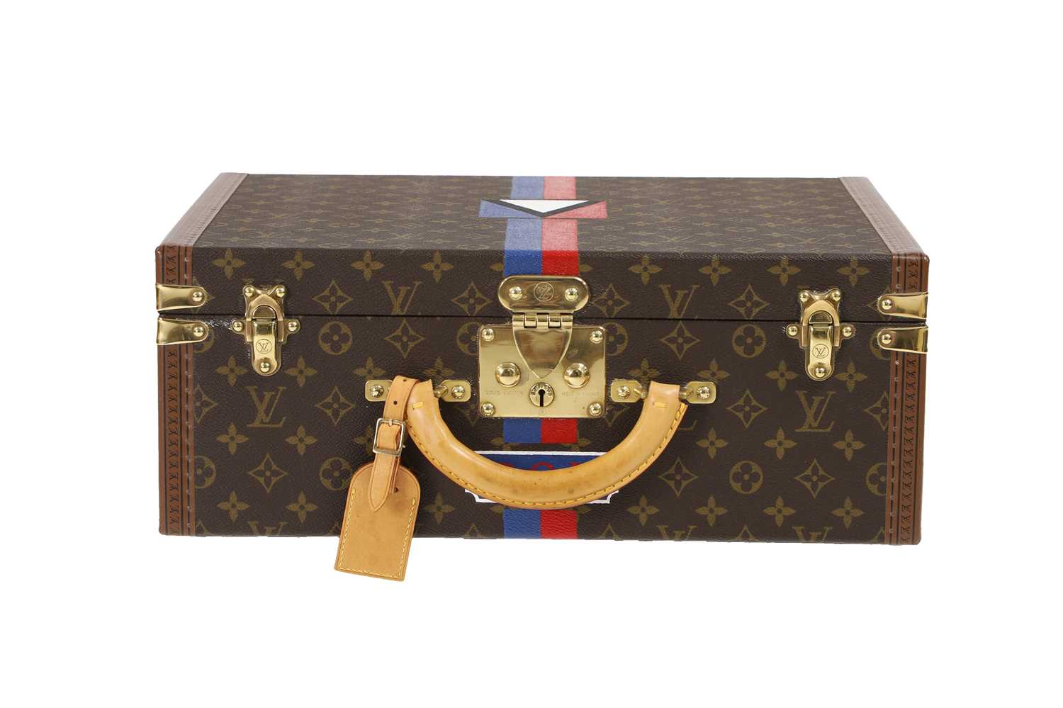 A Louis Vuitton monogrammed canvas 'Super President' special order briefcase, - Image 4 of 15