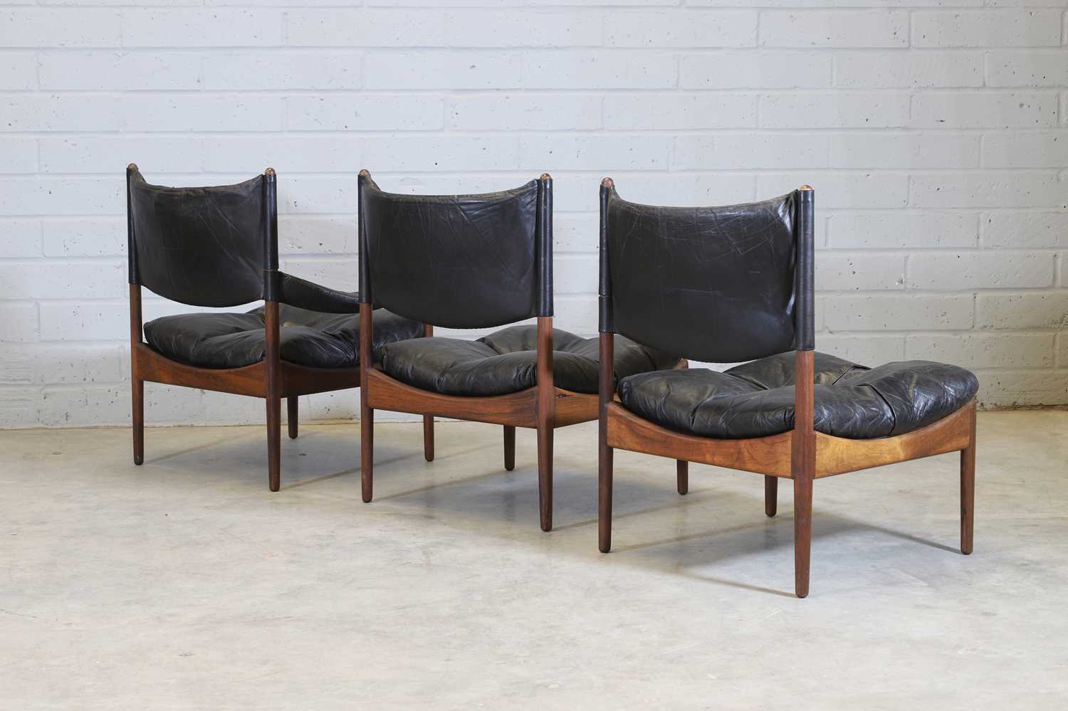 § A Danish 'Modus' rosewood modular sofa, - Image 3 of 10