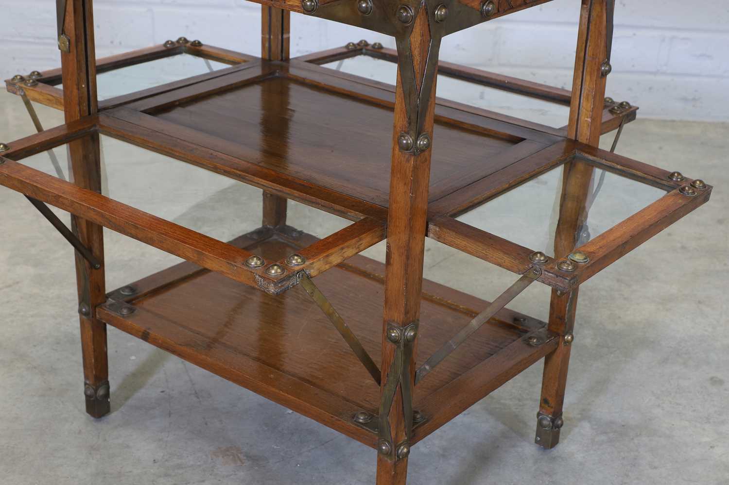 A Continental Secessionist tray-topped table, - Image 5 of 7