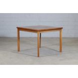 § A Norwegian rosewood coffee table,