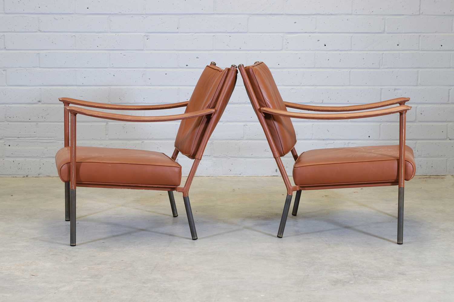A pair of 'Crillion' armchairs, - Image 4 of 11