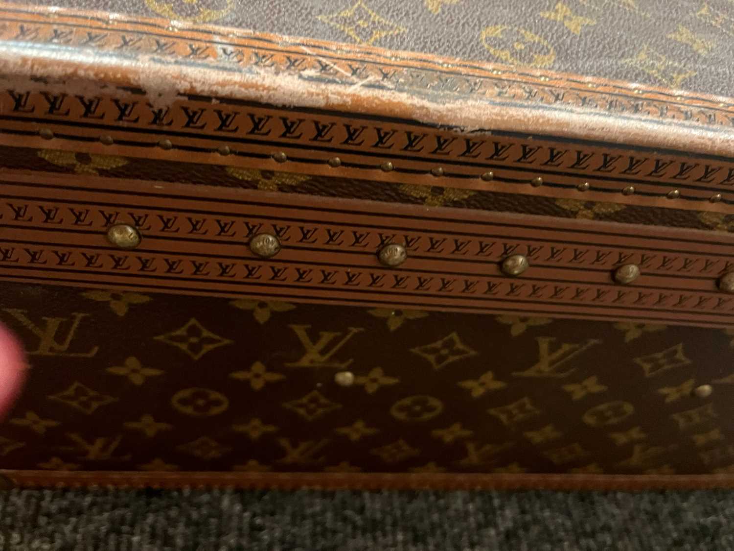 A Louis Vuitton monogrammed canvas 'Alzer 70' suitcase, - Image 26 of 37