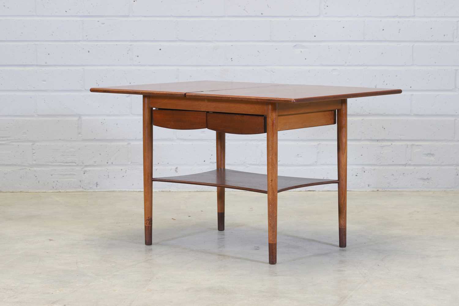 A Danish teak 'Model 149' occasional flip-top table, - Image 2 of 9