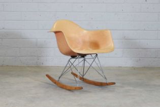 An Eames Venice 'RAR' rocking chair,