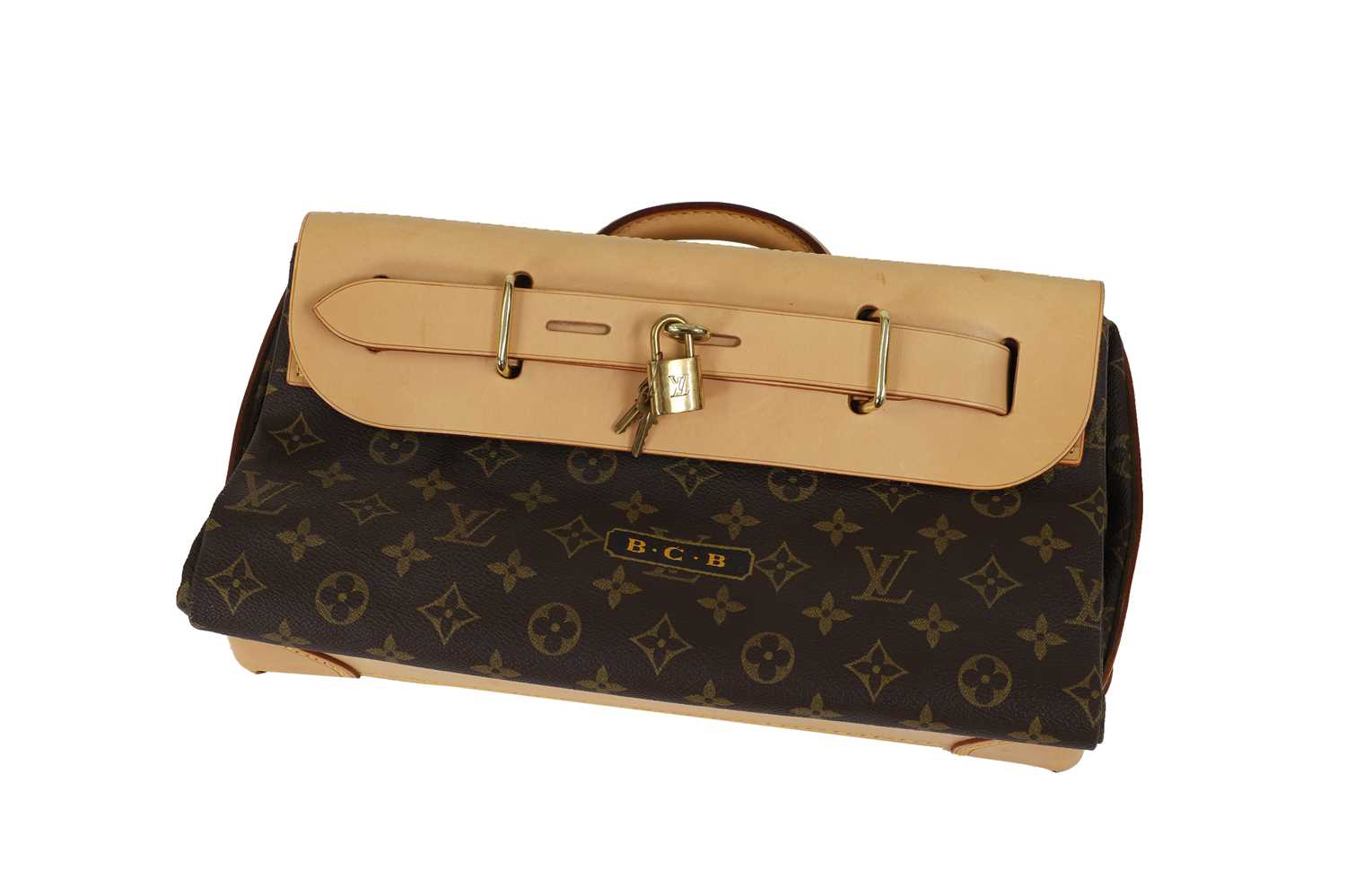 A Louis Vuitton monogrammed canvas small steamer bag, - Image 8 of 8