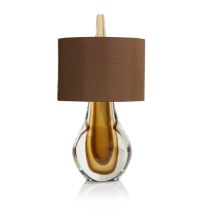 A 'Wild Card' Murano glass table lamp,