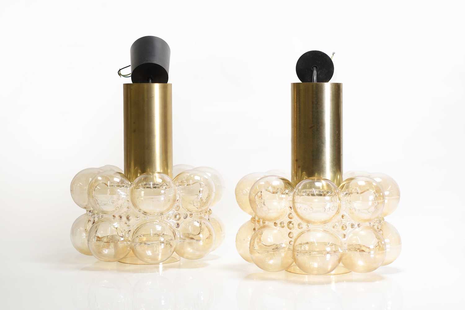 A pair of 'Bubble' pendant lights, - Image 2 of 5