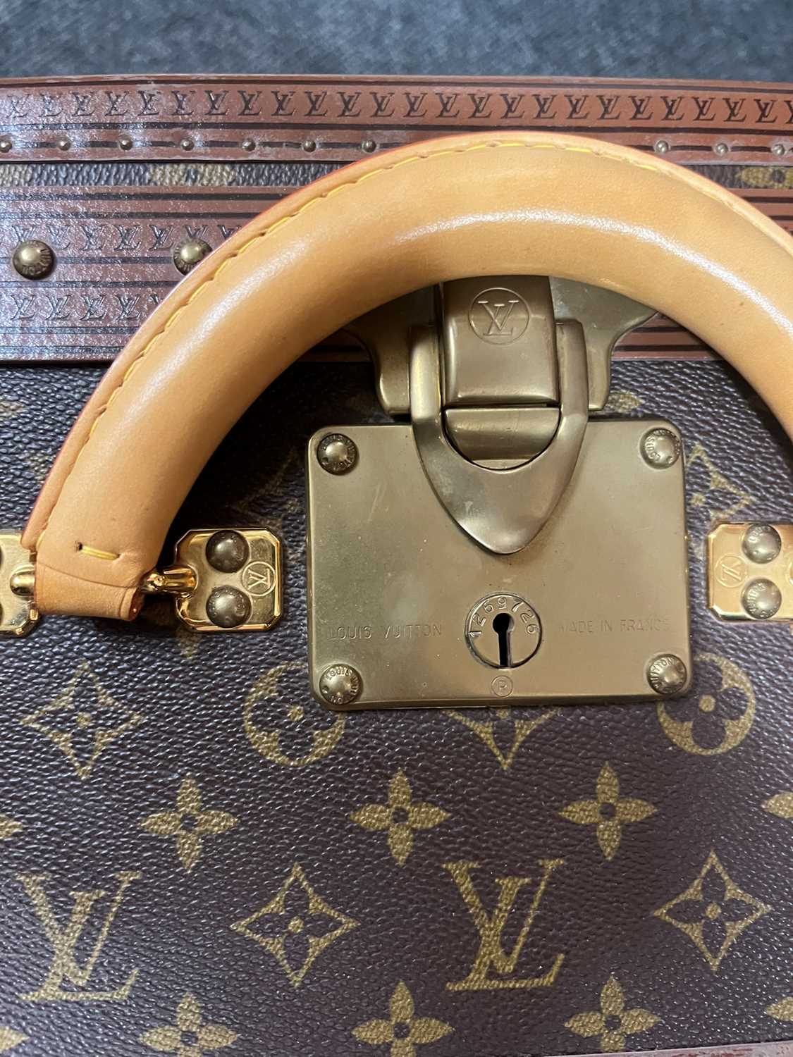 A Louis Vuitton monogrammed canvas 'Alzer 60' suitcase, - Image 36 of 39