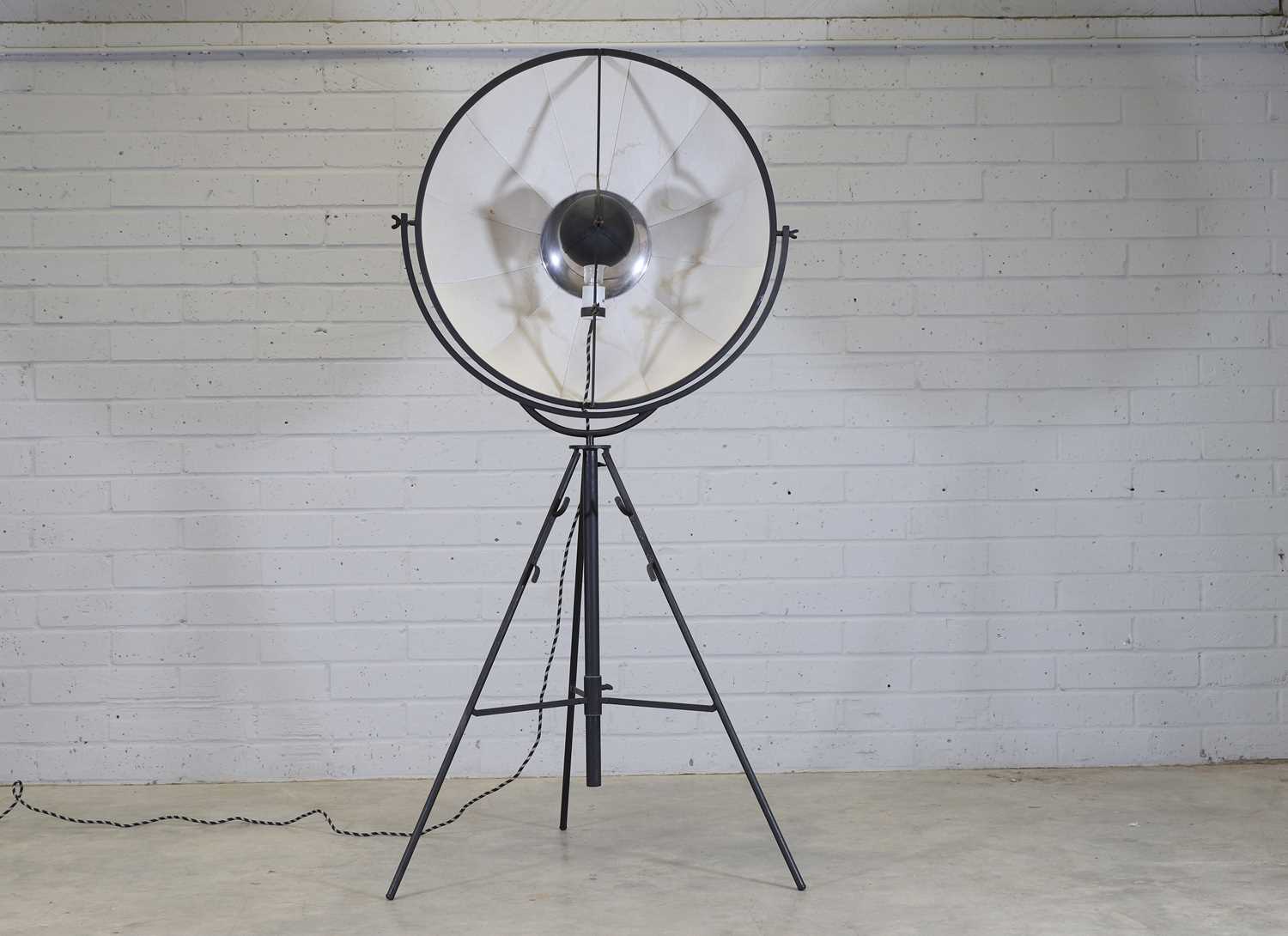 An Italian 'Fortuny' studio floor lamp,