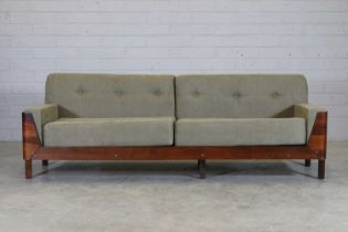 § A Brazilian rosewood settee,