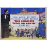A poster for 'The Smallest Show on Earth',