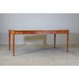 An Italian cherrywood writing desk,