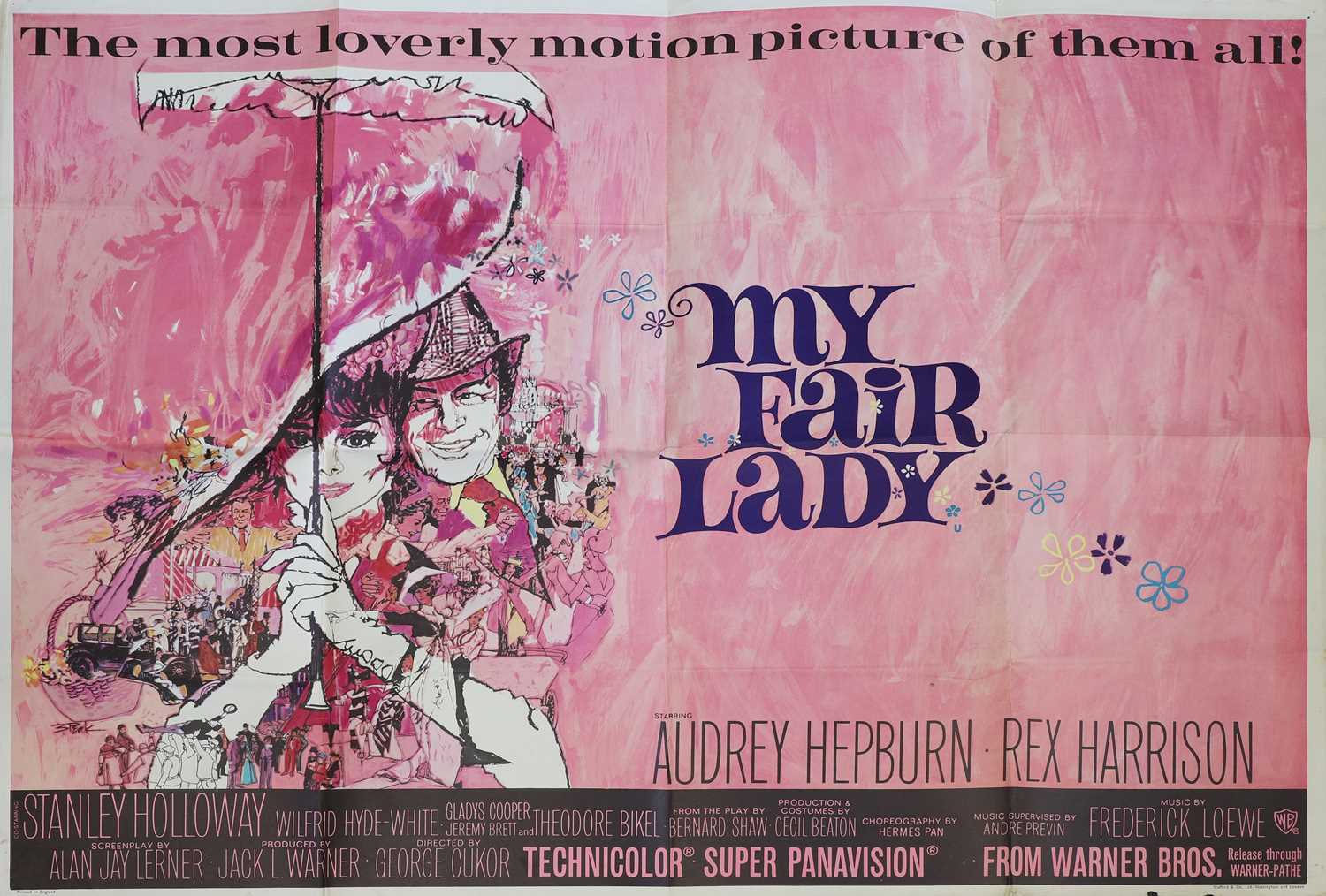 A poster for 'My Fair Lady',