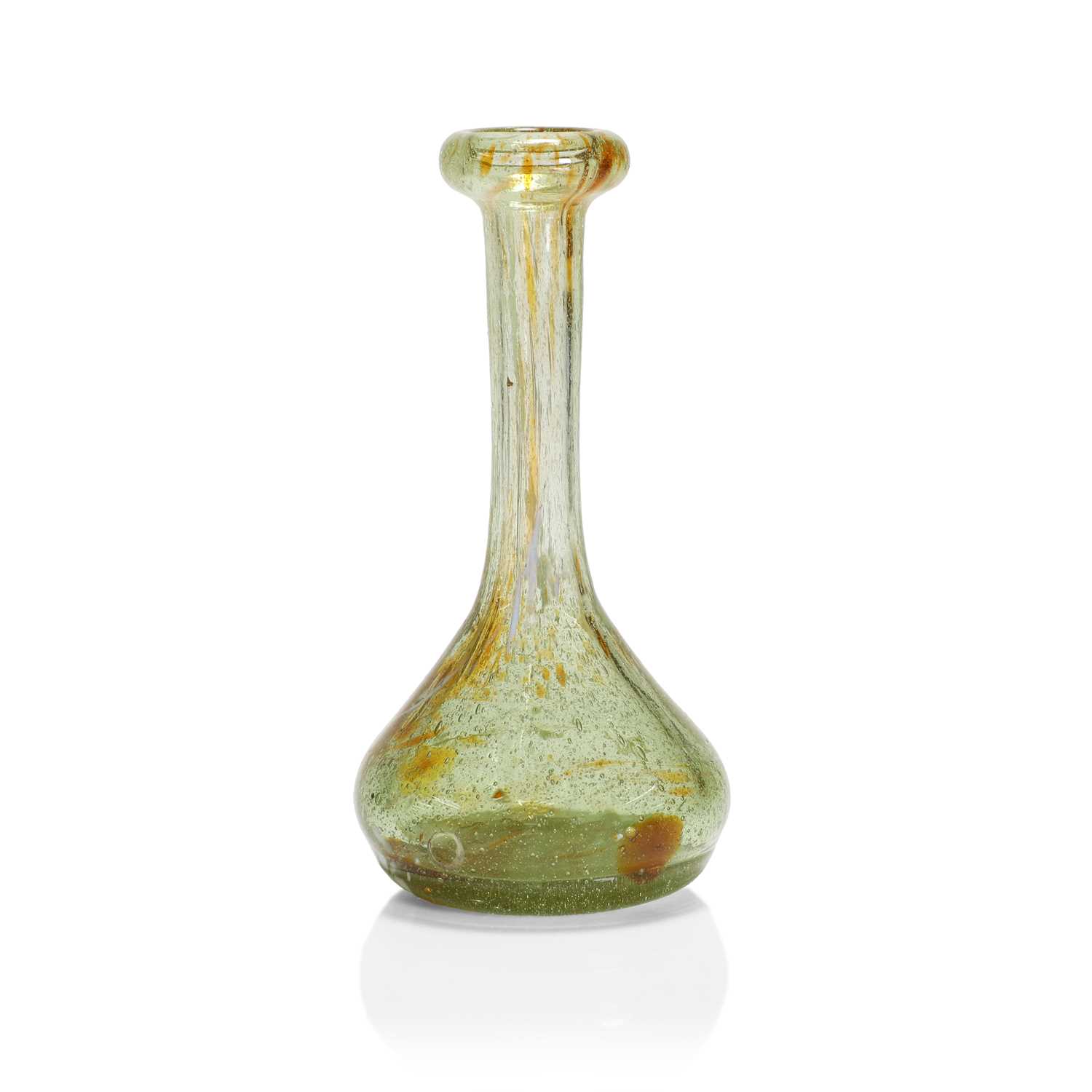 A James Couper & Sons 'Clutha' solifleur glass vase,