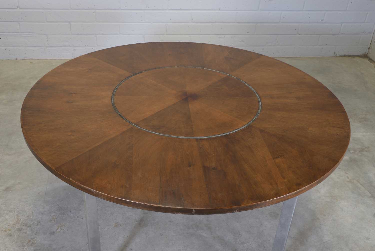 § A Merrow Associates rosewood dining table, - Image 3 of 4