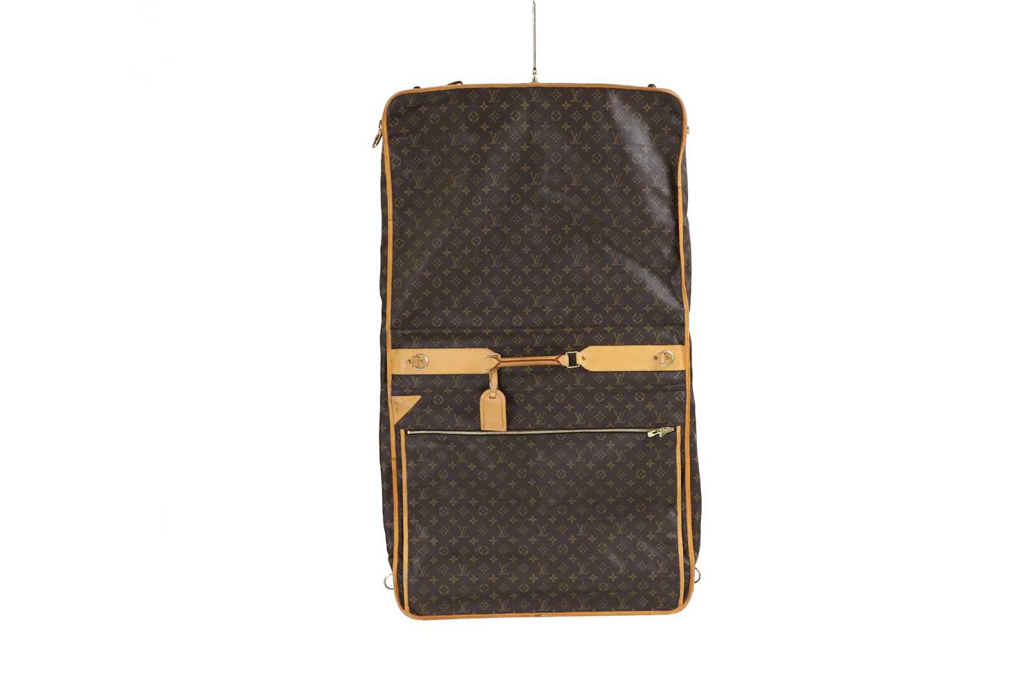 A Louis Vuitton monogrammed canvas suit bag, - Image 5 of 25