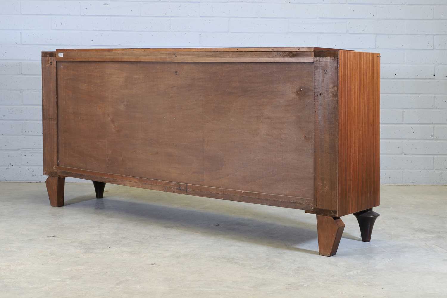 A French Art Deco Indian rosewood credenza, - Image 4 of 5