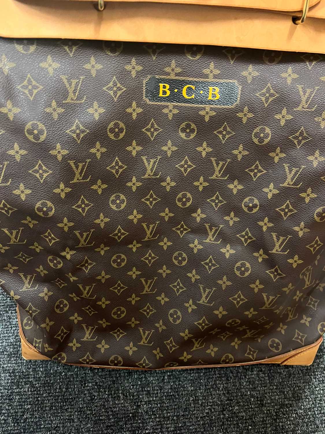 A Louis Vuitton monogrammed canvas large steamer bag, - Image 8 of 13