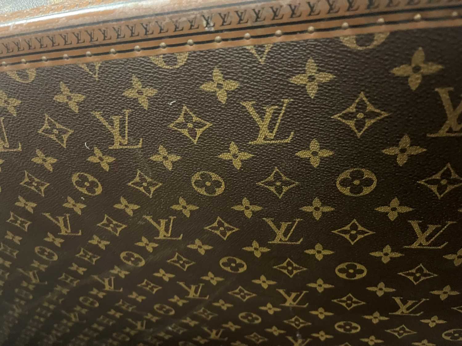 A Louis Vuitton monogrammed canvas English 'Alzer' suitcase, - Image 23 of 29