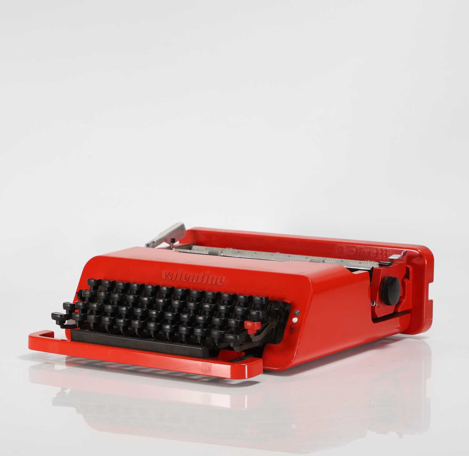 An Olivetti 'Valentine' typewriter, - Image 2 of 6