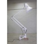 A giant Anglepoise 'Model No. 1227' wall-mounted lamp,