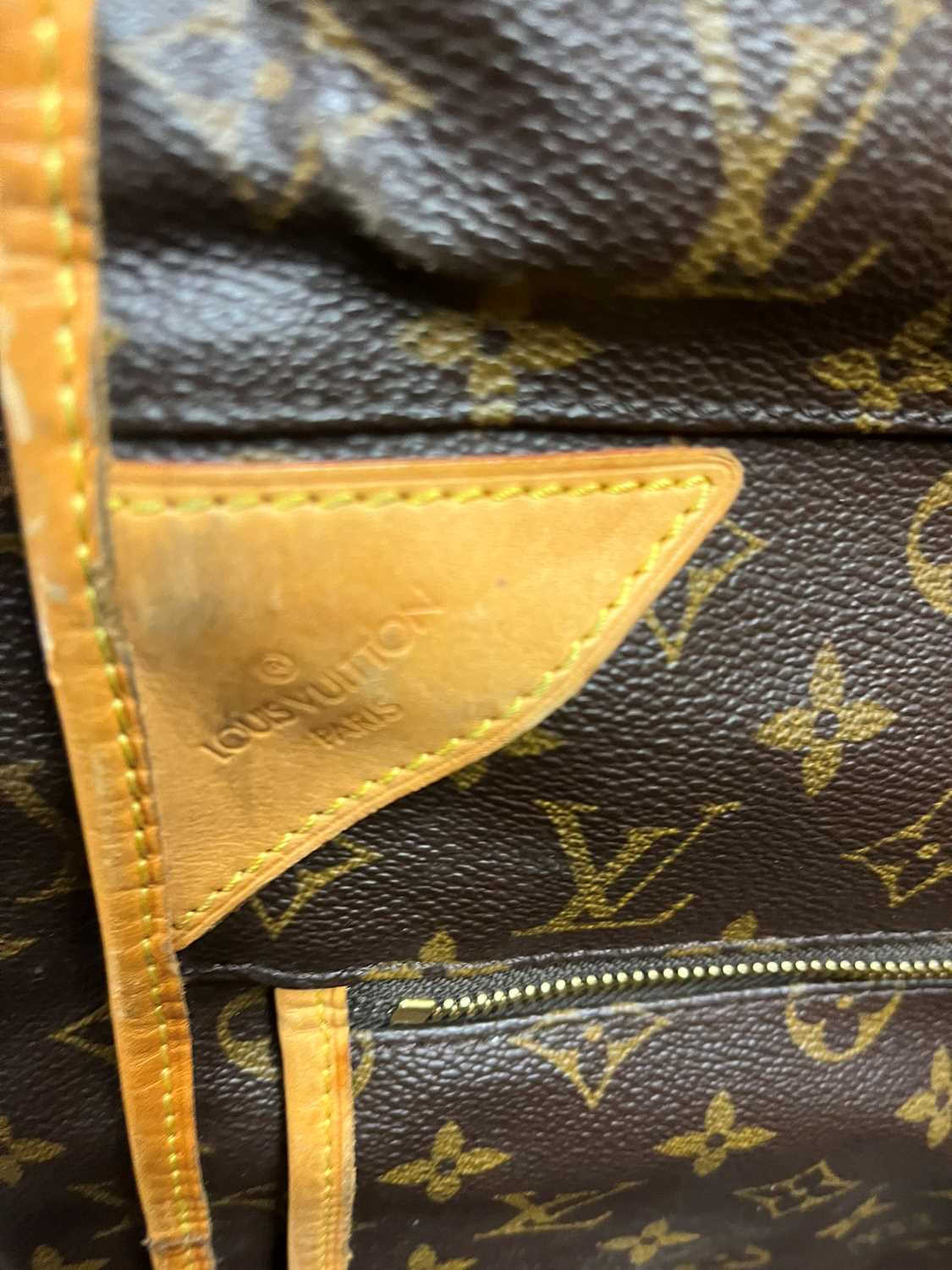 A Louis Vuitton monogrammed canvas suit bag, - Image 24 of 25