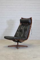 § A Norwegian 'Scandia' rosewood lounge chair,