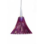 A Baccarat 'Mille Nuits' pendant light,